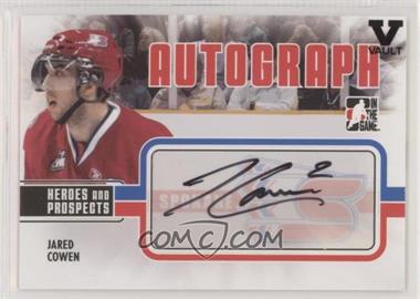 2009-10 In the Game Heroes and Prospects - Autographs - ITG Vault Black #A-JCO - Jared Cowen