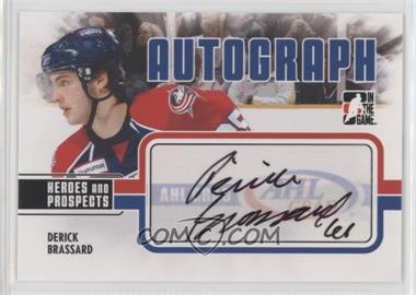 2009-10 In the Game Heroes and Prospects - Autographs #A-DB - Derick Brassard