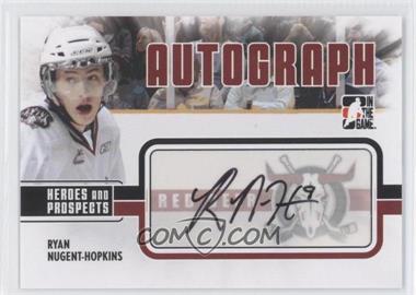 2009-10 In the Game Heroes and Prospects - Autographs #A-RNH - Ryan Nugent-Hopkins