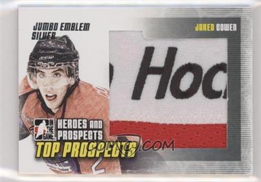 2009-10 In the Game Heroes and Prospects - Top Prospects Jumbo - Emblem Silver #JM-14 - Jared Cowen