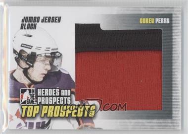 2009-10 In the Game Heroes and Prospects - Top Prospects Jumbo - Jersey Black #JM-08 - Corey Perry /60