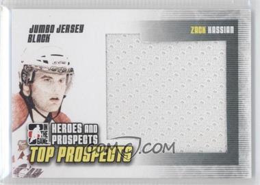 2009-10 In the Game Heroes and Prospects - Top Prospects Jumbo - Jersey Black #JM-36 - Zack Kassian /60