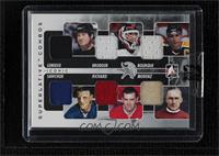 Mario Lemieux, Martin Brodeur, Ray Bourque, Terry Sawchuk, Maurice Richard, How…