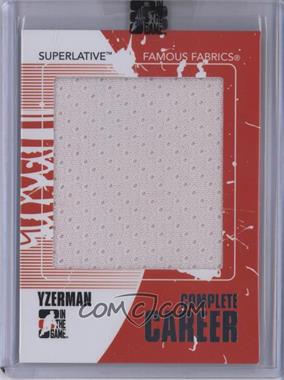 2009-10 In the Game Superlative Volume 2 - Famous Fabrics Complete Career - Silver #CC-10 - Steve Yzerman /9 [Uncirculated]