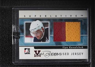 2009-10 In the Game Superlative Volume 2 - Game-Used Jersey - Silver 14-15 ITG Vault Ruby #GUJ-08 - Ilya Kovalchuk /1 [Uncirculated]