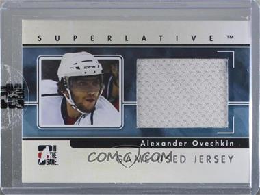 2009-10 In the Game Superlative Volume 2 - Game-Used Jersey - Silver #GUJ-01 - Alex Ovechkin /40 [Uncirculated]
