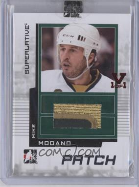 2009-10 In the Game Superlative Volume 2 - Patch - Silver ITG Vault Ruby #SP-27 - Mike Modano /1 [Uncirculated]
