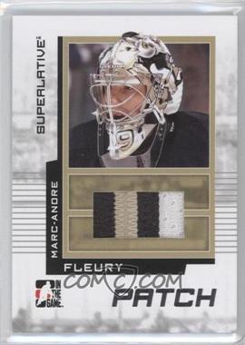 2009-10 In the Game Superlative Volume 2 - Patch - Silver #SP-50 - Marc-Andre Fleury /30