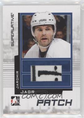 2009-10 In the Game Superlative Volume 2 - Patch - Silver #SP-58 - Jaromir Jagr /30