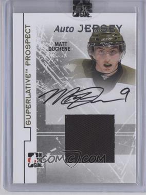 2009-10 In the Game Superlative Volume 2 - Prospect Autograph Jersey - Silver #PAJ-MD - Matt Duchene /40