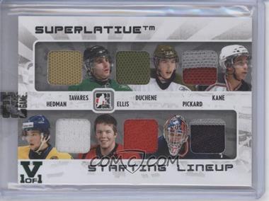 2009-10 In the Game Superlative Volume 2 - Starting Lineup - Silver 14-15 ITG Vault #SL-01.1 - John Tavares, Matt Duchene, Evander Kane, Victor Hedman, Ryan Ellis, Chet Pickard (Emerald) /1 [Uncirculated]