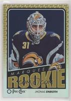 Marquee Rookies - Jhonas Enroth