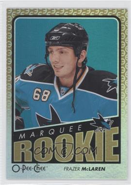 2009-10 O-Pee-Chee - [Base] - Foil Rainbow #768 - Marquee Rookies - Frazer McLaren