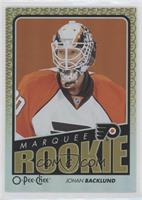 Marquee Rookies - Johan Backlund