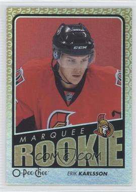 2009-10 O-Pee-Chee - [Base] - Foil Rainbow #789 - Marquee Rookies - Erik Karlsson