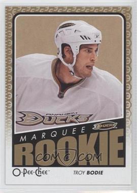 2009-10 O-Pee-Chee - [Base] #503 - Marquee Rookies - Troy Bodie