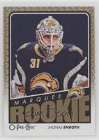 Marquee Rookies - Jhonas Enroth