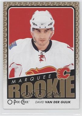 2009-10 O-Pee-Chee - [Base] #538 - Marquee Rookies - David Van Der Gulik