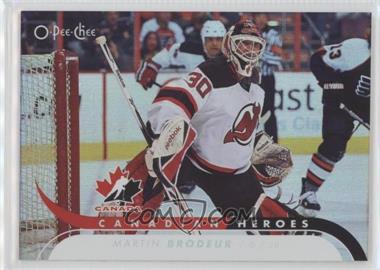 2009-10 O-Pee-Chee - Canadian Heroes - Rainbow #CBH29 - Martin Brodeur