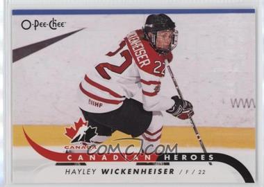 2009-10 O-Pee-Chee - Canadian Heroes #CB-HW - Hayley Wickenheiser