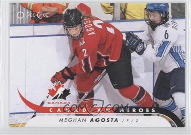 2009-10 O-Pee-Chee - Canadian Heroes #CB-MA - Meghan Agosta