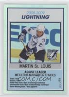 Martin St. Louis [Noted]