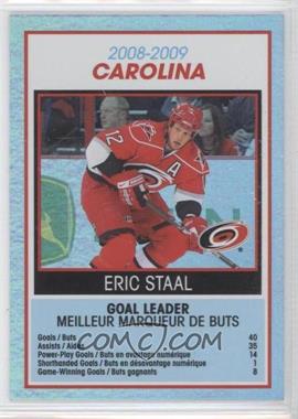 2009-10 O-Pee-Chee - Team Checklists #TC6 - Eric Staal
