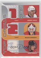 Jarome Iginla, Miikka Kiprusoff, Dion Phaneuf