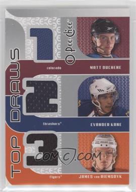 2009-10 O-Pee-Chee - Top Draws #TJ-ROOKF - Matt Duchene, Evander Kane, James van Riemsdyk