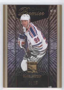 2009-10 O-Pee-Chee Premier - [Base] - Gold #60 - Wayne Gretzky /25