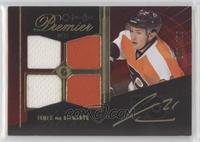 Autographed Quad Rookie Memorabilia - James van Riemsdyk #/299