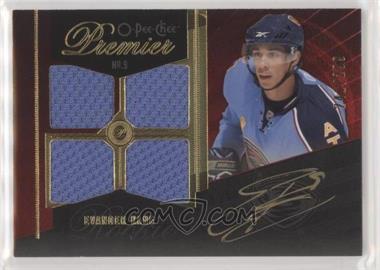 2009-10 O-Pee-Chee Premier - [Base] #63 - Autographed Quad Rookie Memorabilia - Evander Kane /299