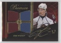 Autographed Quad Rookie Memorabilia - Ryan O'Reilly #/299