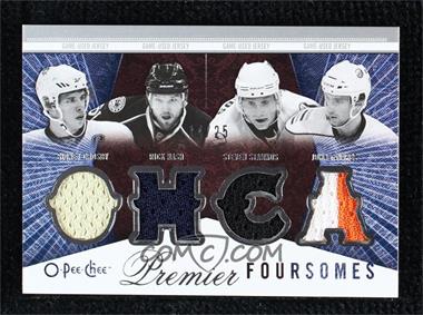 2009-10 O-Pee-Chee Premier - Premier Foursomes #4J-NCTS - John Tavares, Rick Nash, Steven Stamkos, Sidney Crosby /25