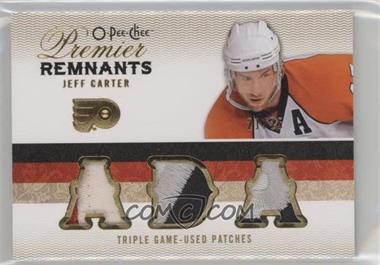 2009-10 O-Pee-Chee Premier - Premier Remnants Triple - Patch #PRT-JC - Jeff Carter /25