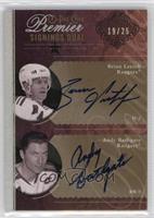 Brian Leetch, Andy Bathgate #/25