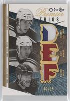 Michael Sauer, Matt Gilroy, Michael Del Zotto #/15