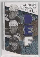 Michael Sauer, Matt Gilroy, Michael Del Zotto #/50