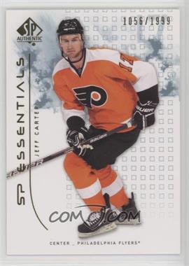 2009-10 SP Authentic - [Base] #120 - SP Essentials - Jeff Carter /1999