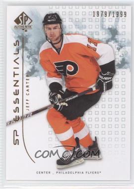 2009-10 SP Authentic - [Base] #120 - SP Essentials - Jeff Carter /1999