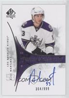 Autographed Future Watch - Alec Martinez #/999