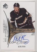 Autographed Future Watch - Matt Beleskey #/999