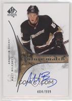 Autographed Future Watch - Matt Beleskey #/999