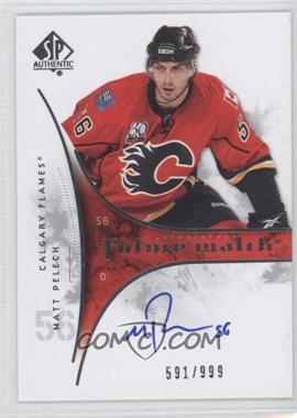 2009-10 SP Authentic - [Base] #245 - Autographed Future Watch - Matt Pelech /999