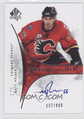 2009-10 SP Authentic - [Base] #245 - Autographed Future Watch - Matt Pelech /999