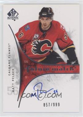 2009-10 SP Authentic - [Base] #245 - Autographed Future Watch - Matt Pelech /999