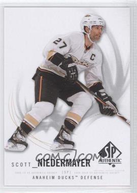 2009-10 SP Authentic - [Base] #77 - Scott Niedermayer