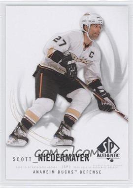 2009-10 SP Authentic - [Base] #77 - Scott Niedermayer