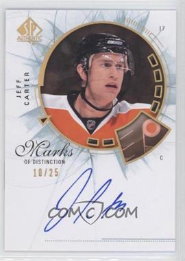 2009-10 SP Authentic - Marks of Distinction #MD-JC - Jeff Carter /25