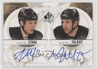 Jordan Staal, Maxime Talbot